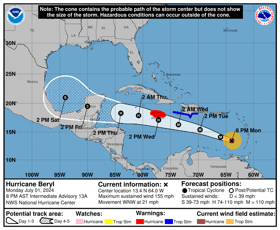 Hurricane Beryl | Bedrock to Belize!!!